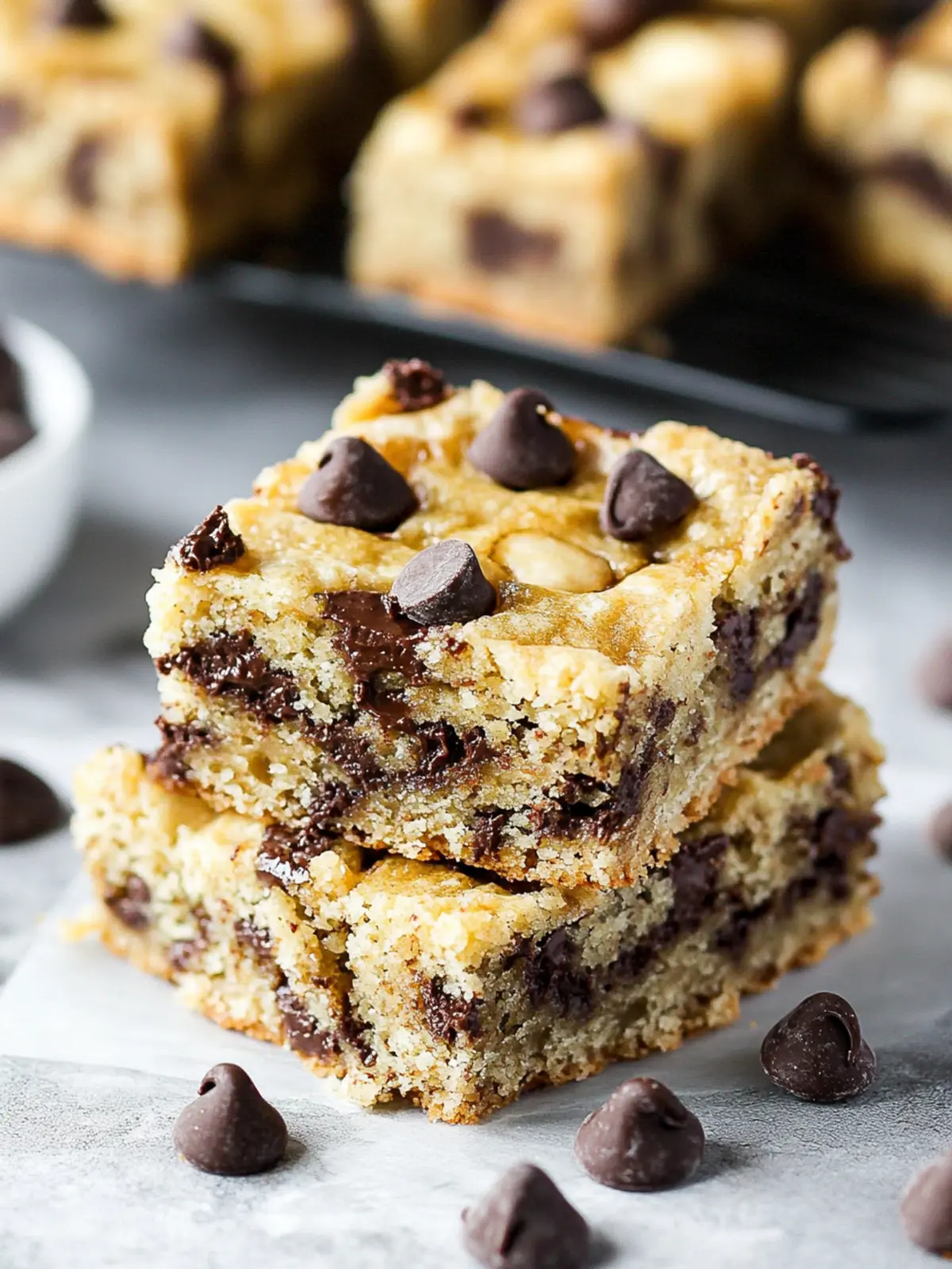 Chocolate Chip Banana Bars