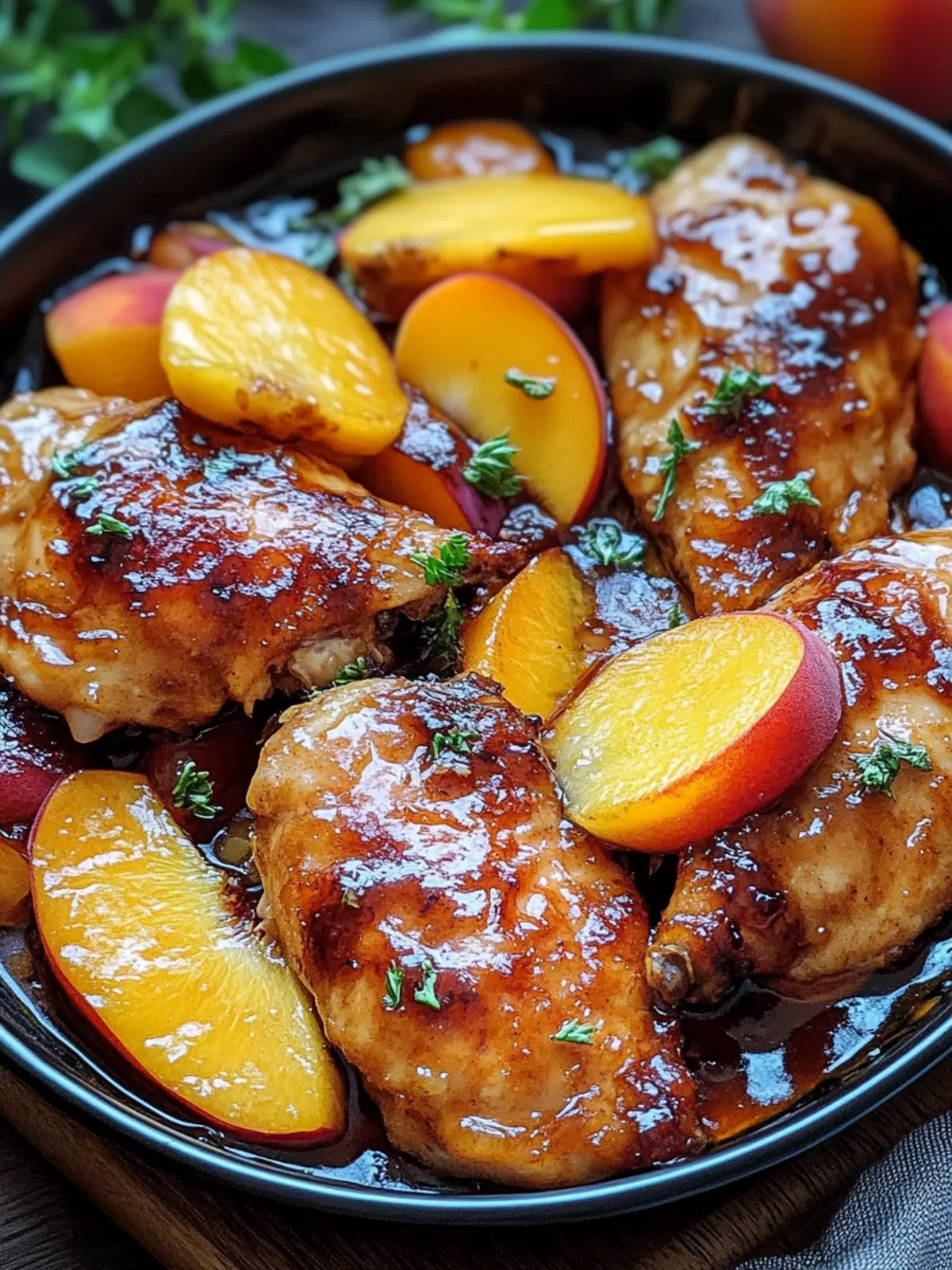 Peach Glazed Chicken: Sweet, Savory, and Simply Irresistible 2 Peach Glazed Chicken