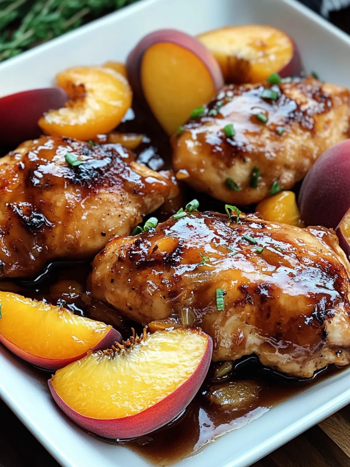 Peach Glazed Chicken: Sweet, Savory, and Simply Irresistible 3 Peach Glazed Chicken