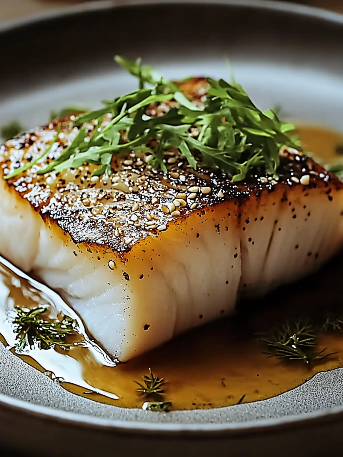 Luxurious Black Cod Bliss