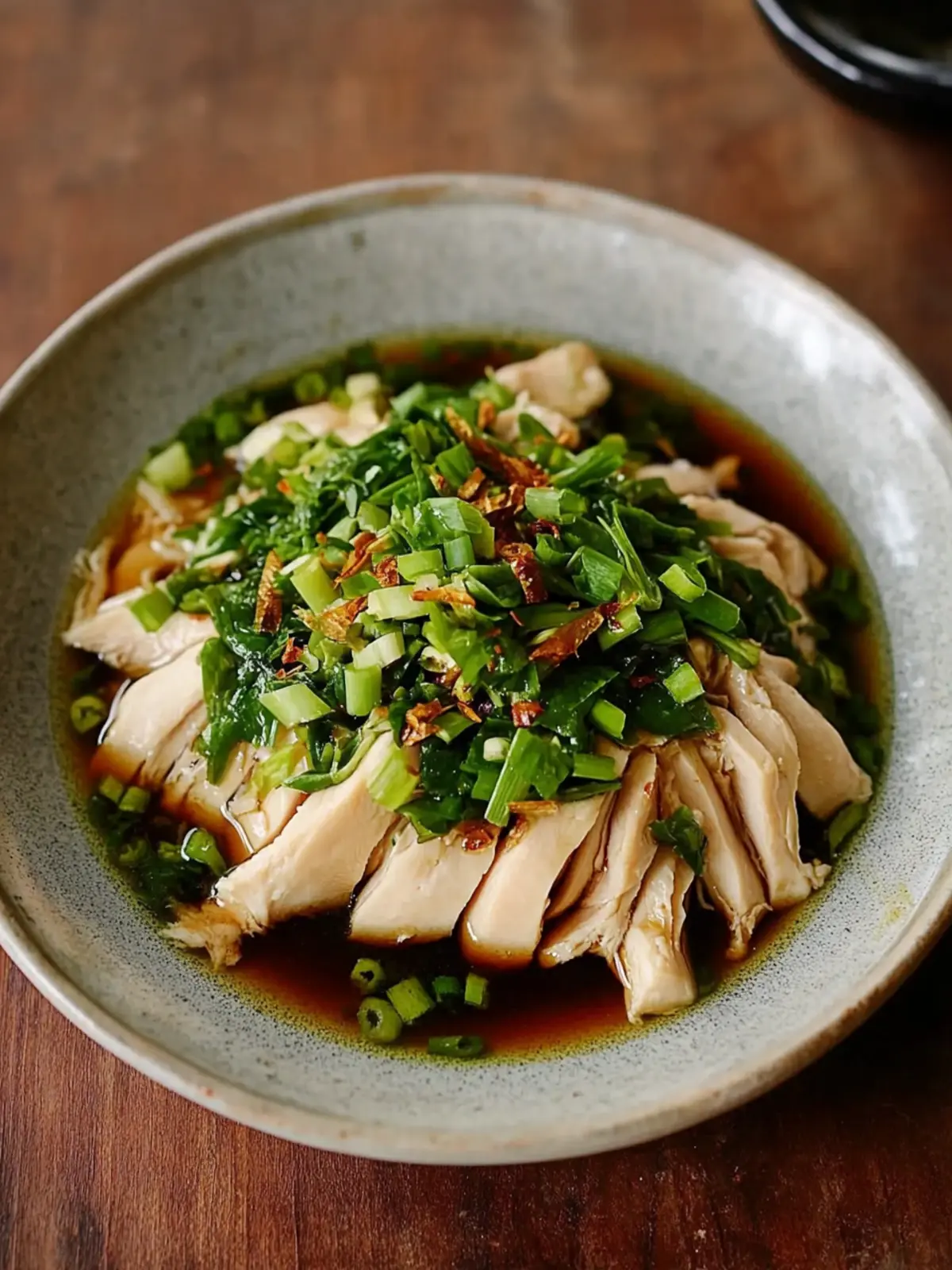 Poached Chicken with Ginger Scallion Sauce for the Soul 5 Poached Chicken with Ginger Scallion Sauce
