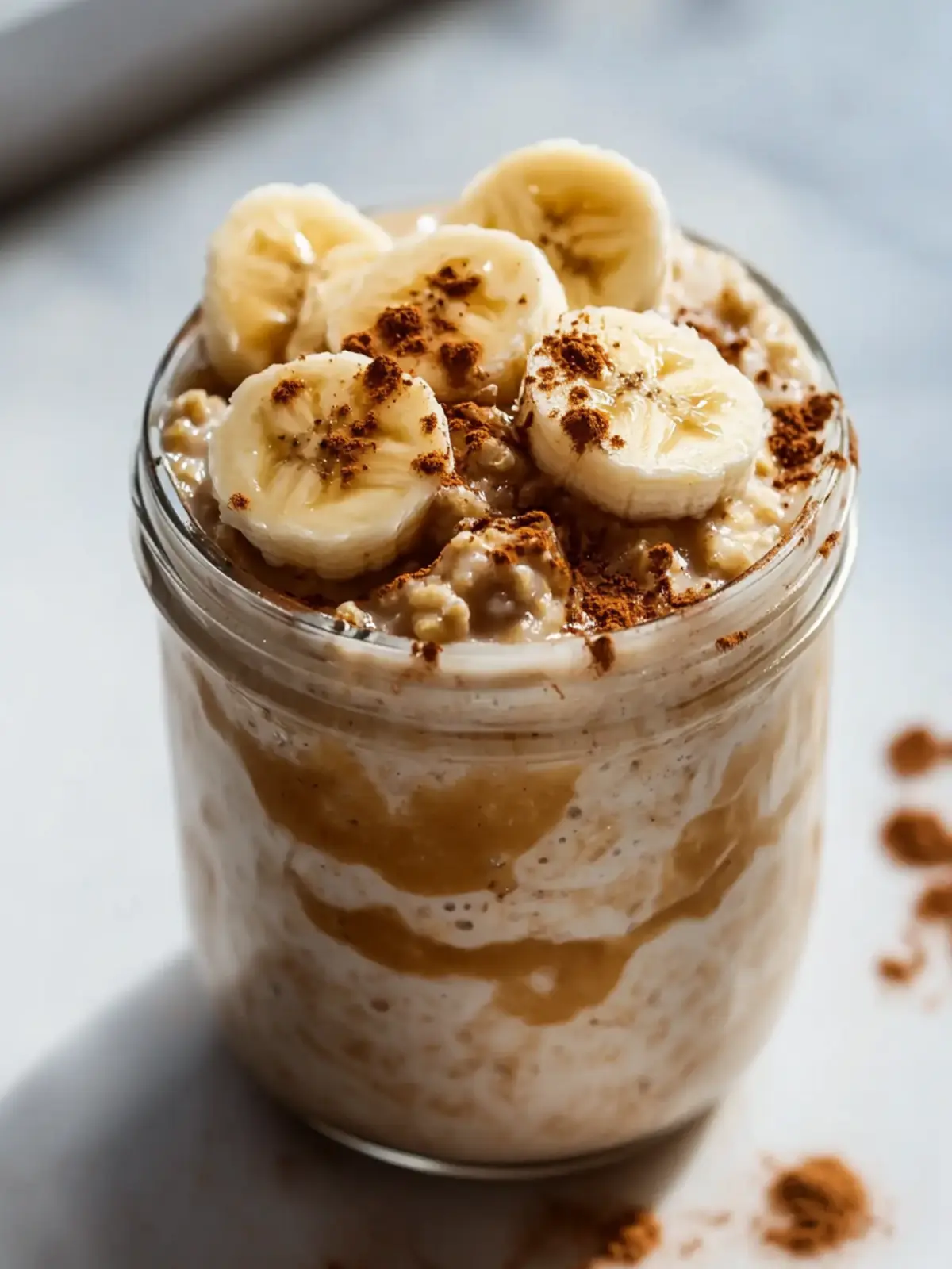 Energize Your Mornings with Banana & Biscoff Overnight Oats 5 BANANA & BISCOFF OVERNIGHT OATS