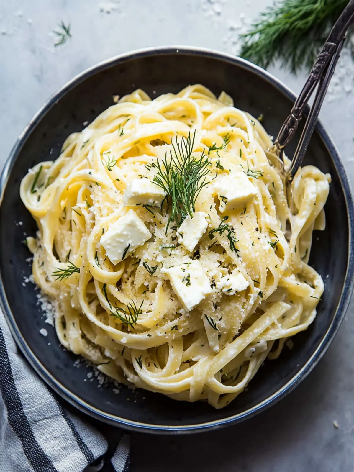 Irresistible Feta Pasta with Dill for a Flavorful Twist 4 Feta Pasta with Dill