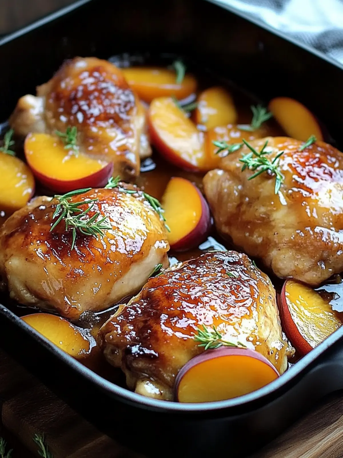 Peach Glazed Chicken: Sweet, Savory, and Simply Irresistible 4 Peach Glazed Chicken