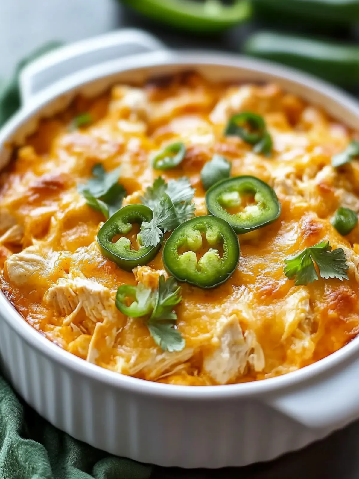 Spicy Jalapeño Buffalo Chicken Casserole for Cozy Nights 4 Spicy Jalapeño Buffalo Chicken Casserole