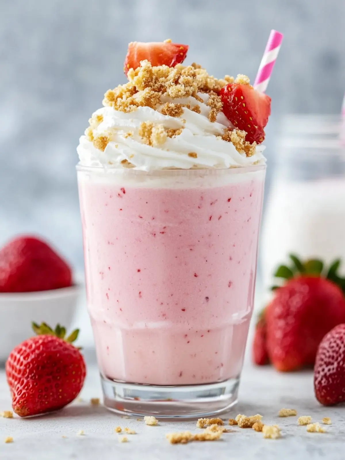 Strawberry Cheesecake Protein Shake