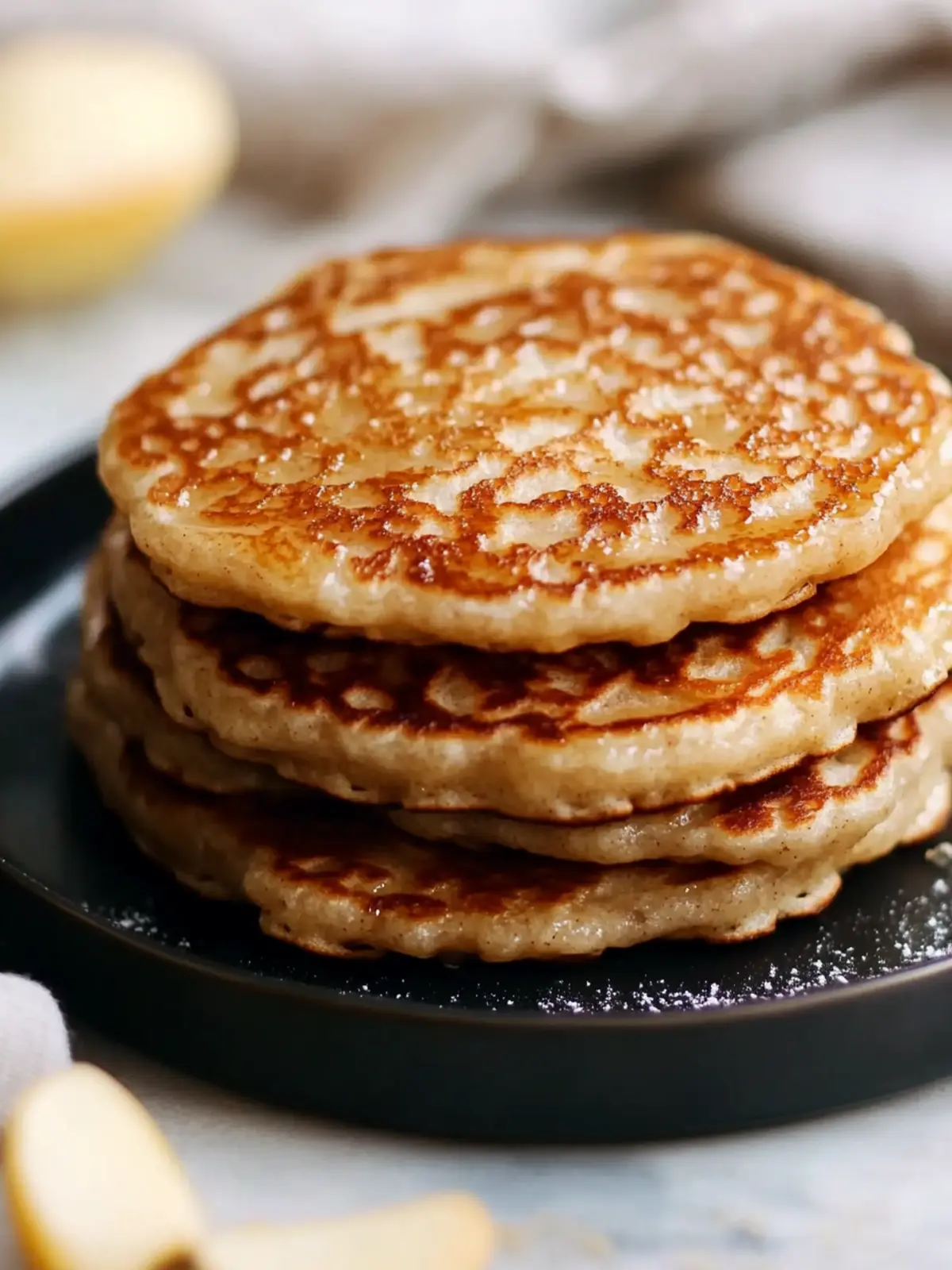 Quick Apple Pancakes for Babies