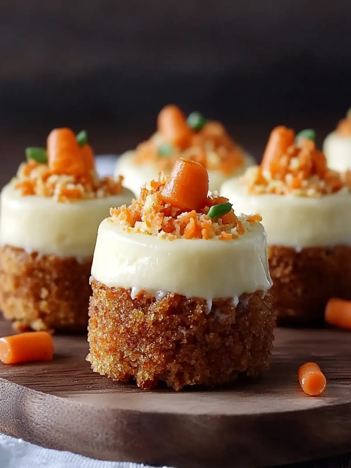 Carrot Cake Cheesecake Bites for Irresistible Indulgence 3 Carrot Cake Cheesecake Bites