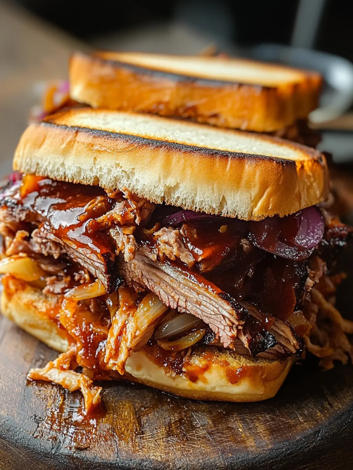 BBQ Brisket Melts