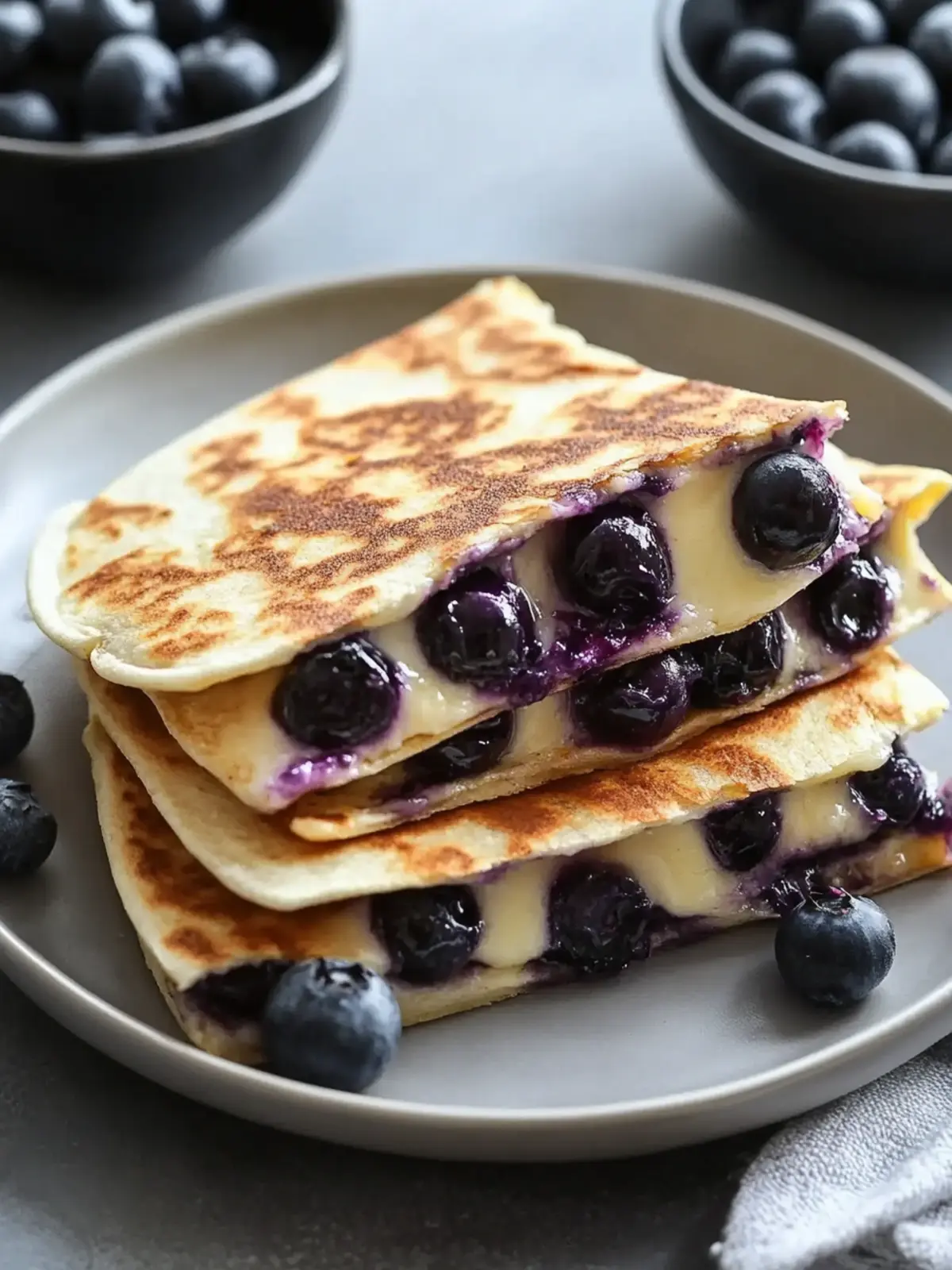 Irresistible Blueberry Breakfast Quesadilla in Just 11 Minutes 5 Blueberry Breakfast Quesadilla