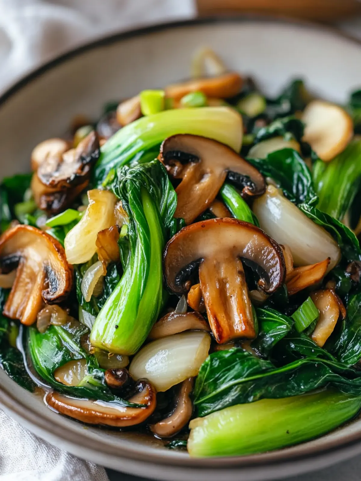 Delicious Bok Choy and Mushroom Stir Fry in Just 20 Minutes 2 Bok Choy And Mushroom Stir Fry