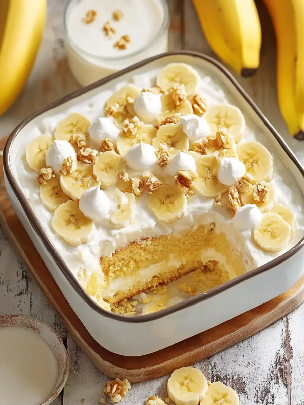 Irresistible Banana Pudding Poke Cake for Effortless Joy 2 Irresistible Banana Pudding Poke Cake