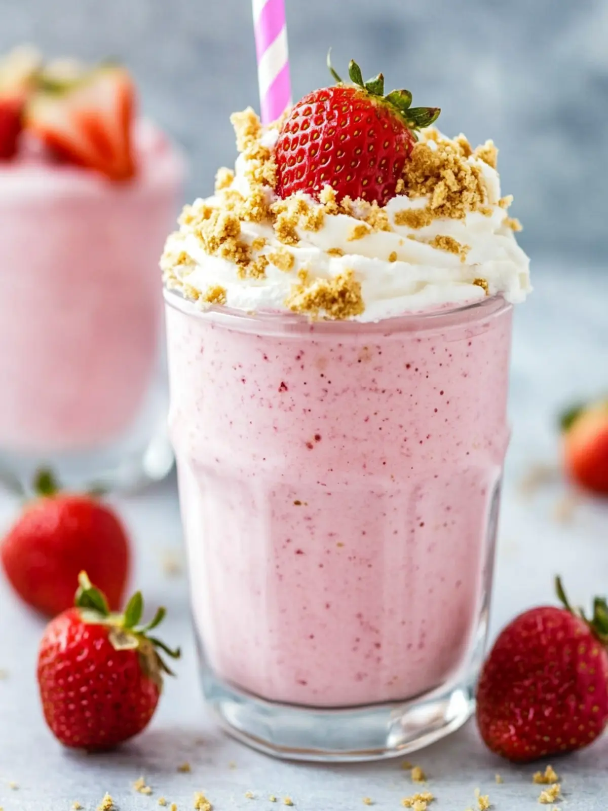 Strawberry Cheesecake Protein Shake