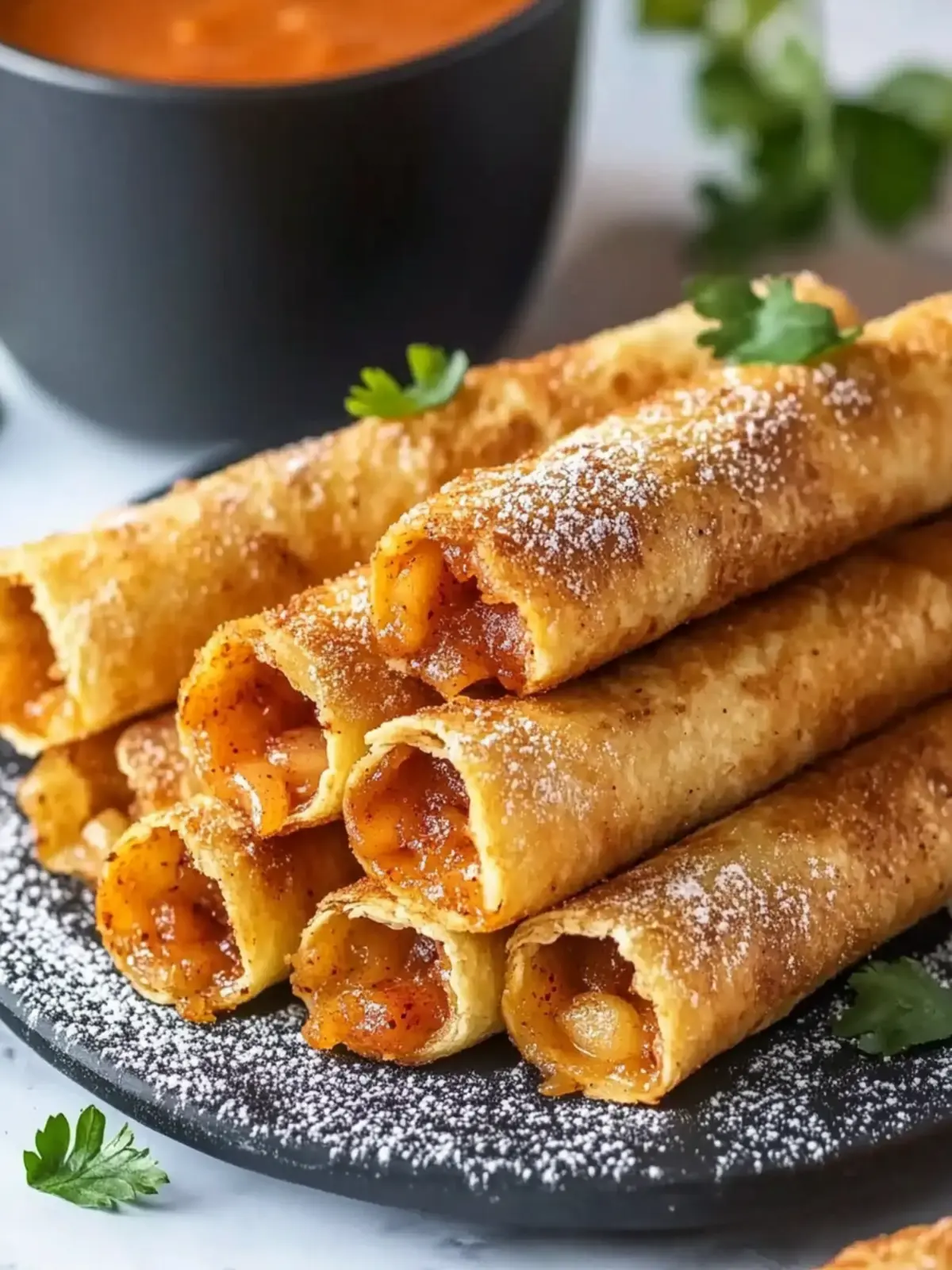 Deliciously Easy Air Fryer Apple Pie Taquitos You’ll Love 4 Easy Air Fryer Apple Pie Taquitos