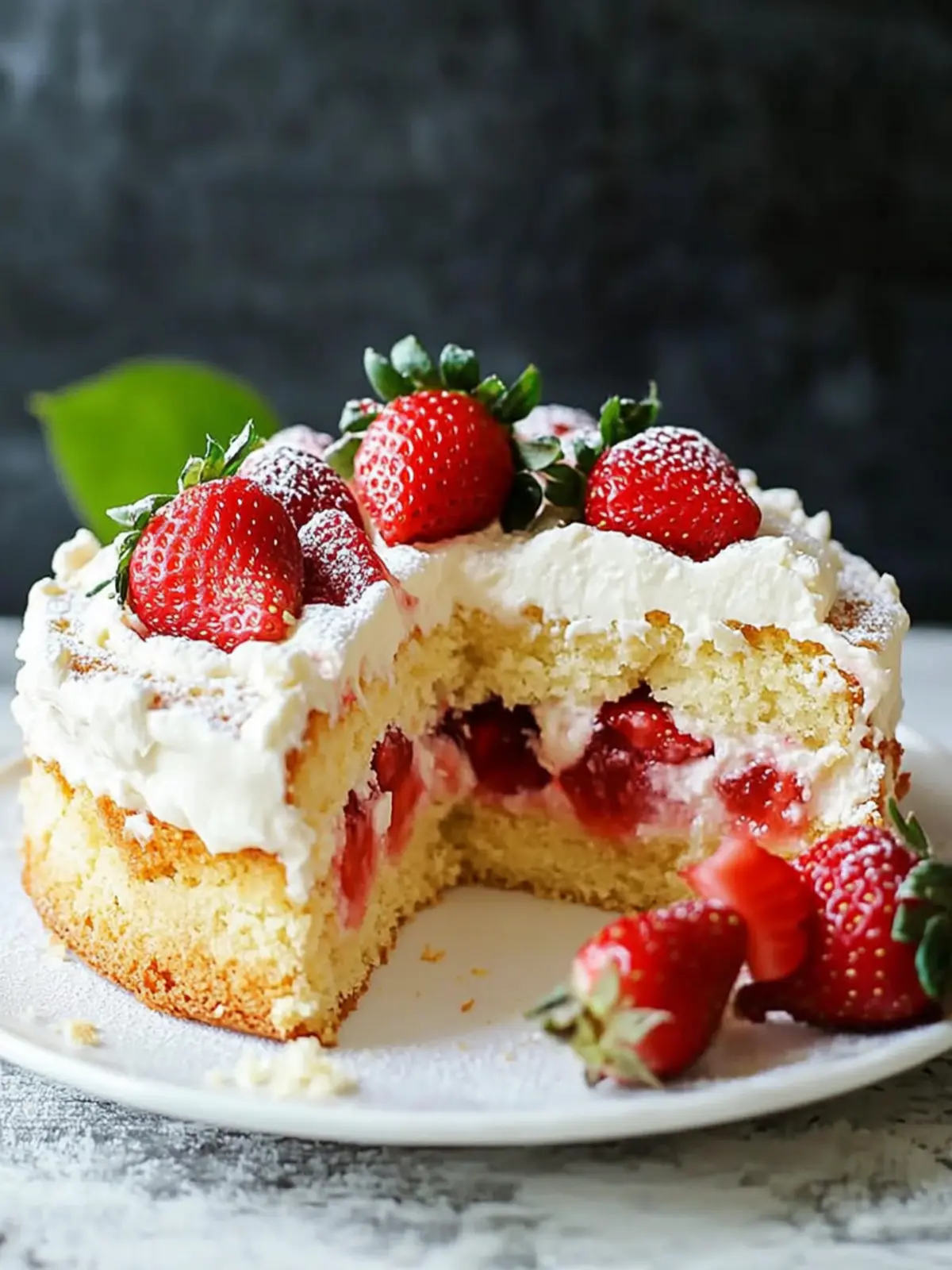 Deliciously Light French Strawberry Cake for Any Celebration 5 French Strawberry Cake
