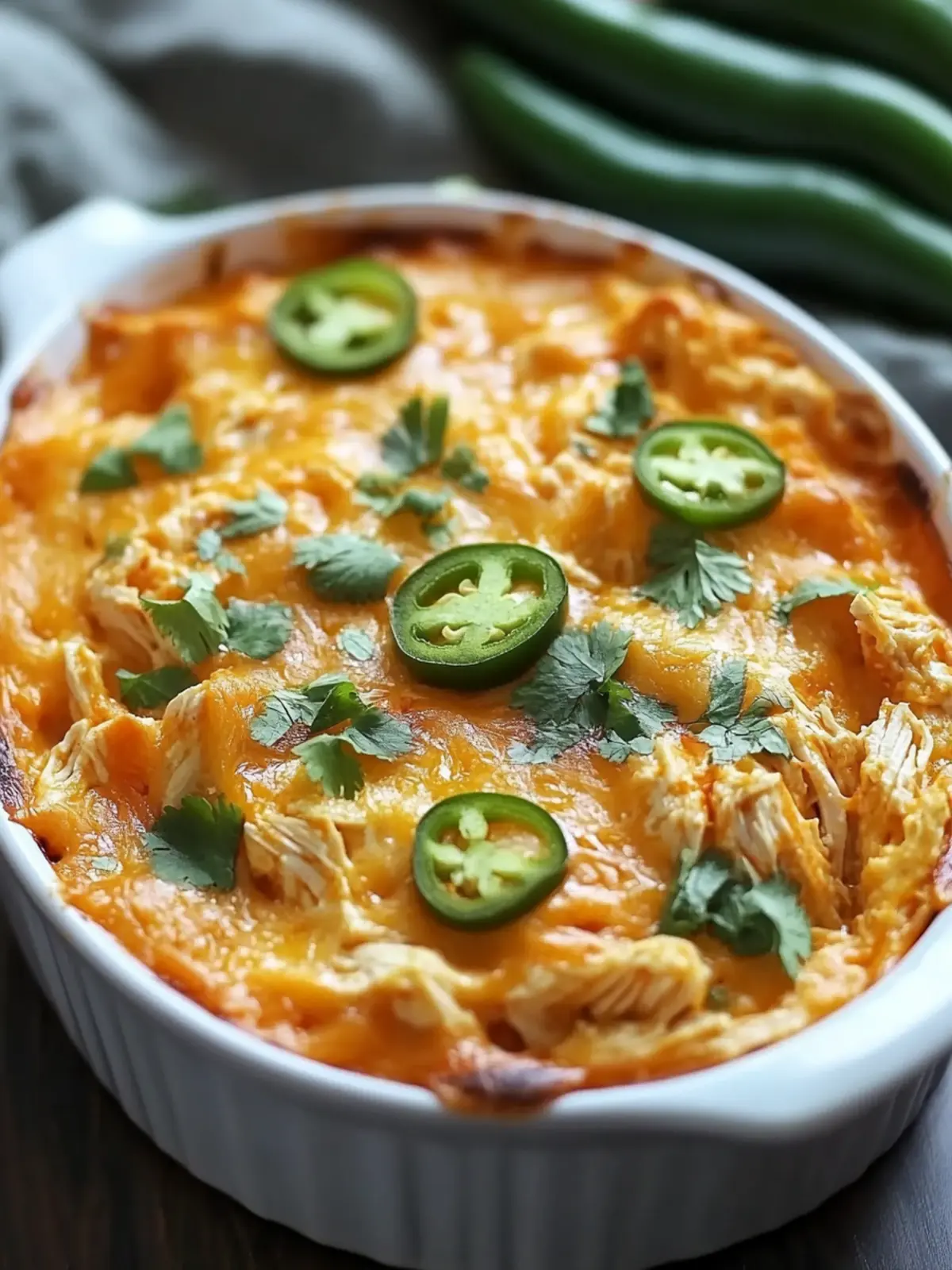 Spicy Jalapeño Buffalo Chicken Casserole for Cozy Nights 5 Spicy Jalapeño Buffalo Chicken Casserole