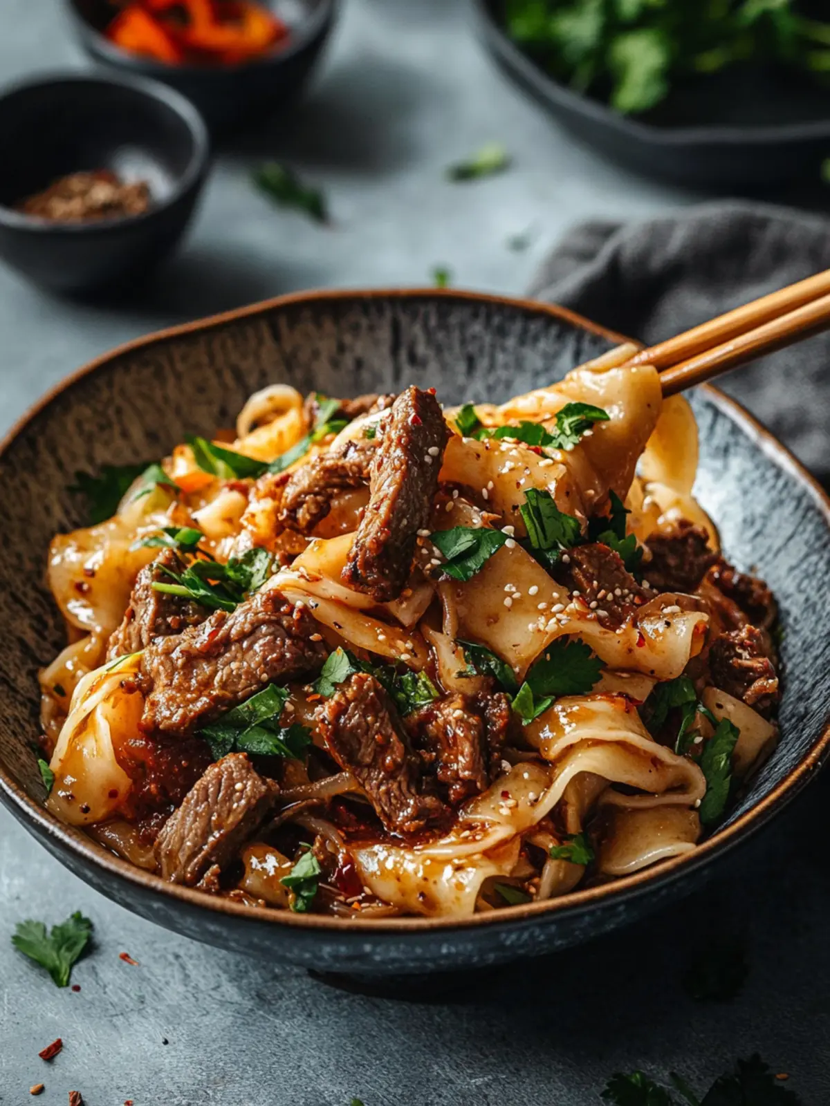 Cumin Lamb Noodles