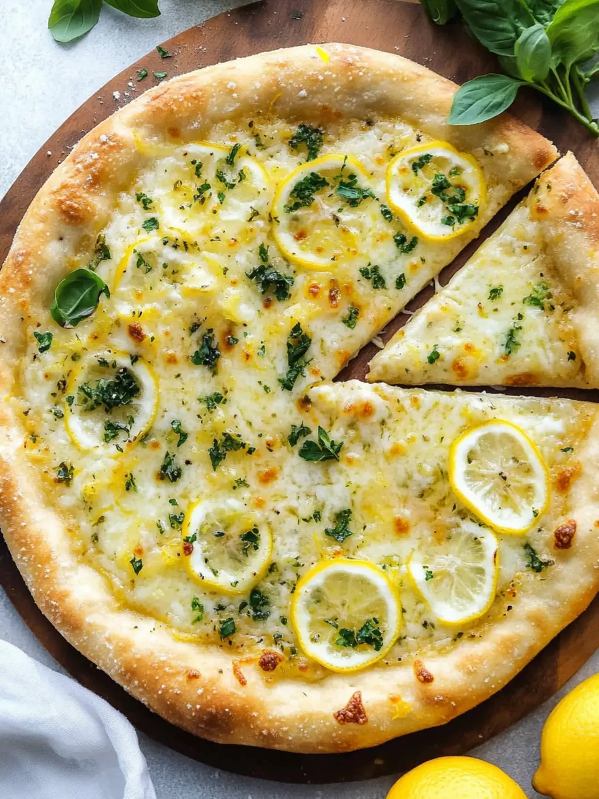 Zesty Lemon Pizza Recipe That Will Brighten Your Summer Nights 2 Lemon Pizza