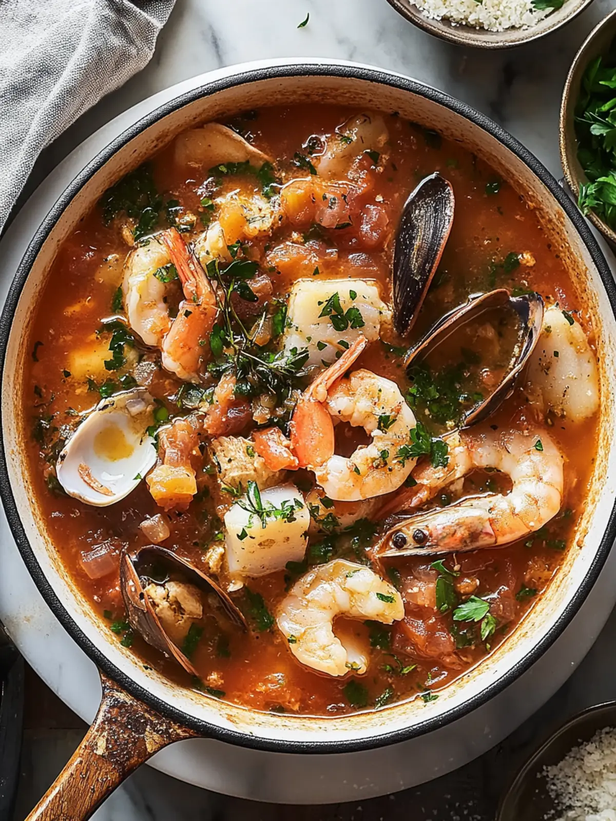 Hearty Zuppa di Pesce