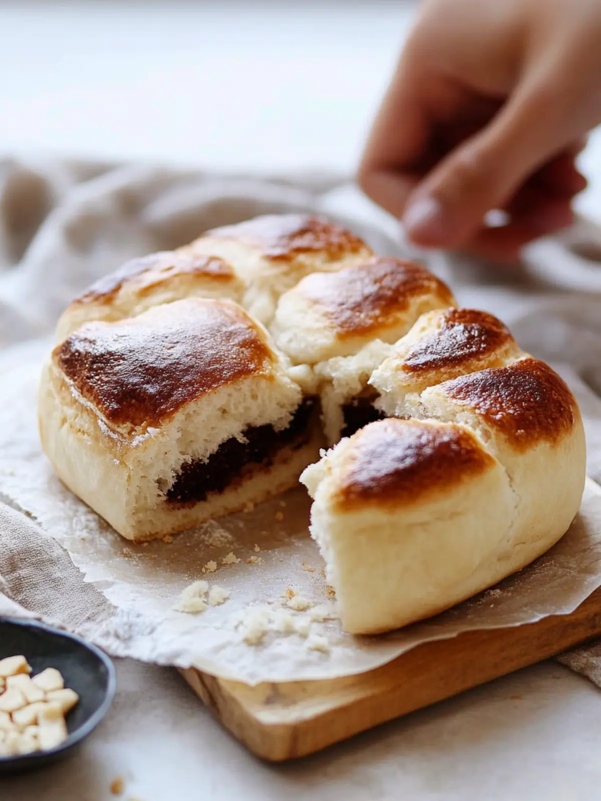 Chinese Brown Sugar Bread (Guo Kui)