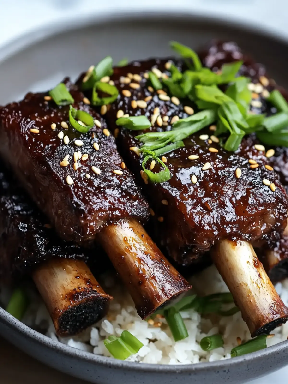 Irresistible Asian Beef Short Ribs in Sticky Soy Glaze