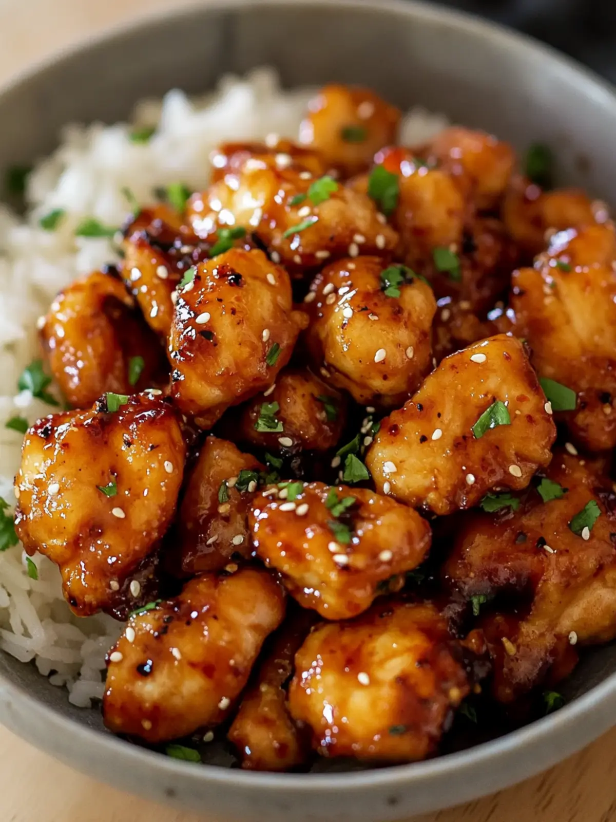 Crispy Sweet Chili Chicken Bites in 20 minutes