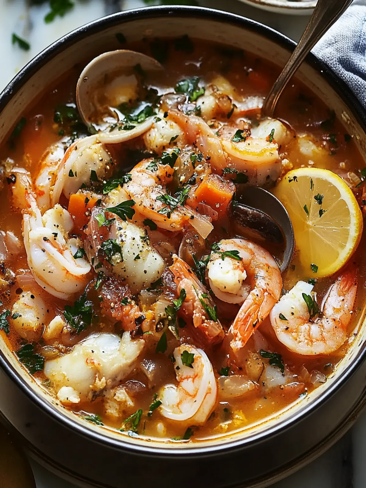 Hearty Zuppa di Pesce