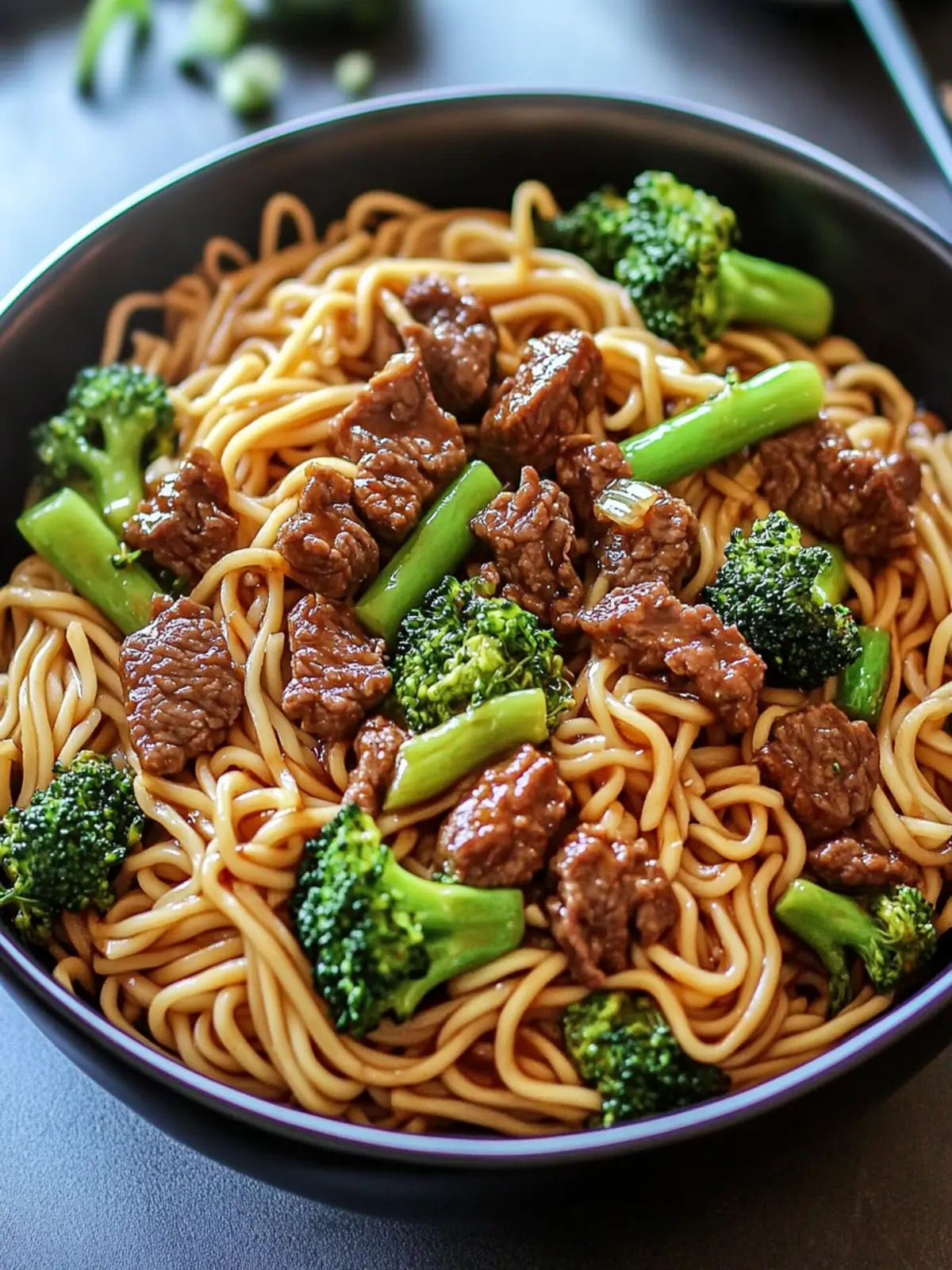 Quick Chinese Beef and Broccoli Noodles in Just 20 Minutes! 2 Quick Chinese Beef and Broccoli Noodles