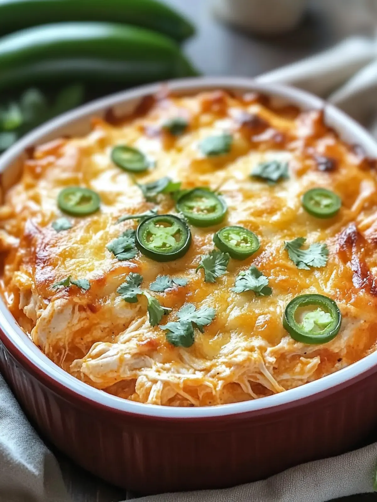Spicy Jalapeño Buffalo Chicken Casserole for Cozy Nights 3 Spicy Jalapeño Buffalo Chicken Casserole