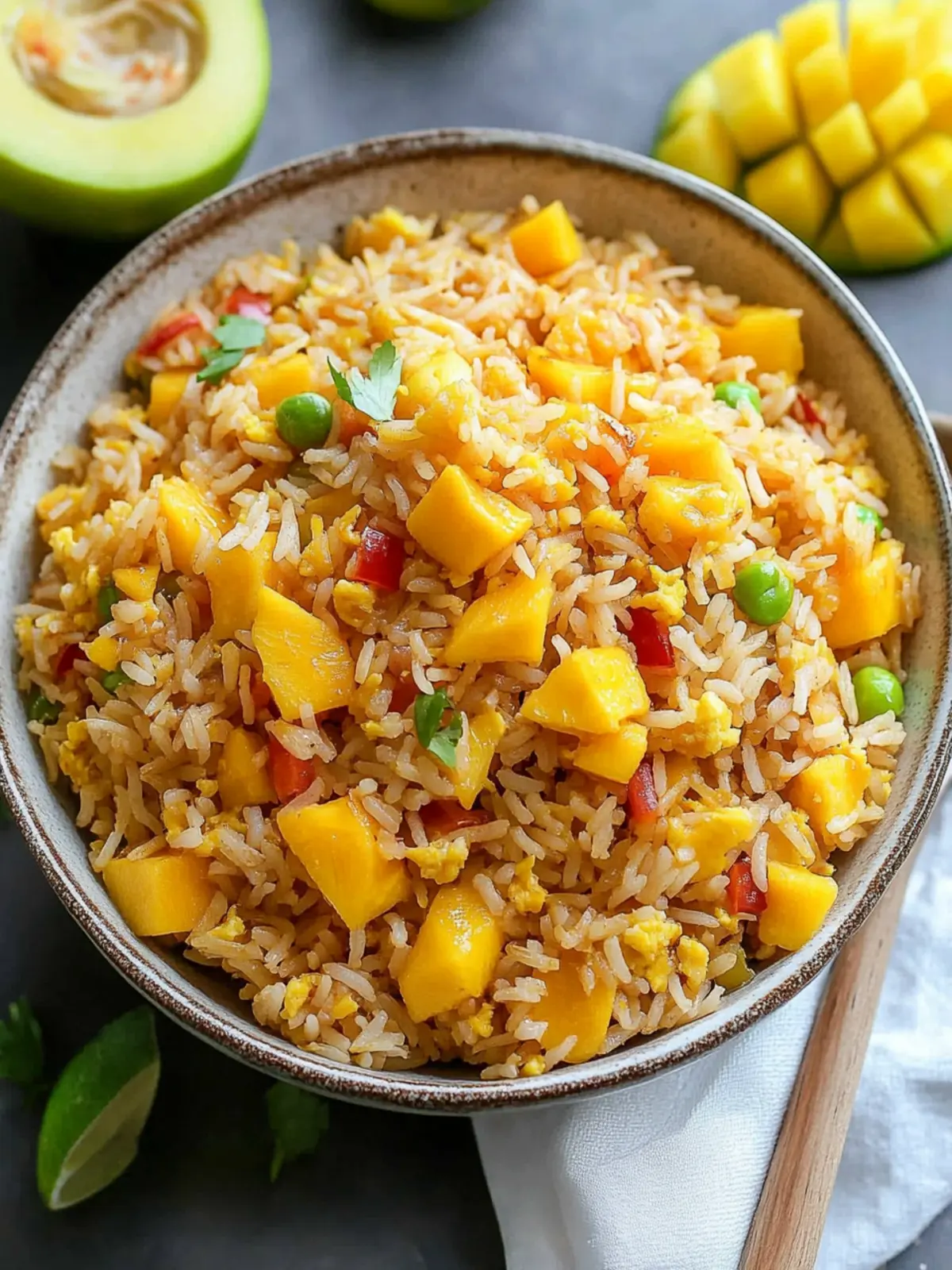 Mango Fried Rice Recipe: A Sweet and Savory Vegan Feast 2 Mango Fried Rice Recipe