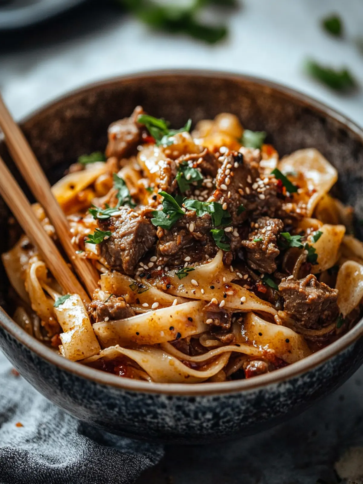 Cumin Lamb Noodles