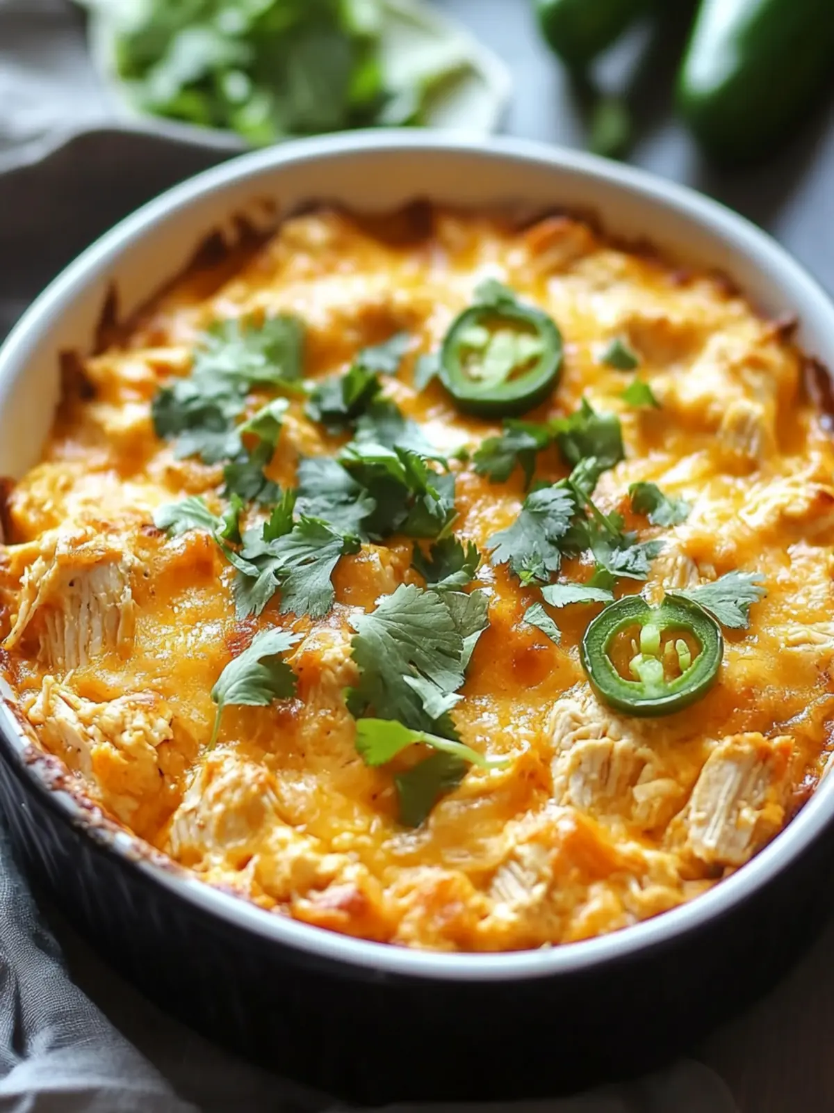 Spicy Jalapeño Buffalo Chicken Casserole for Cozy Nights 2 Spicy Jalapeño Buffalo Chicken Casserole