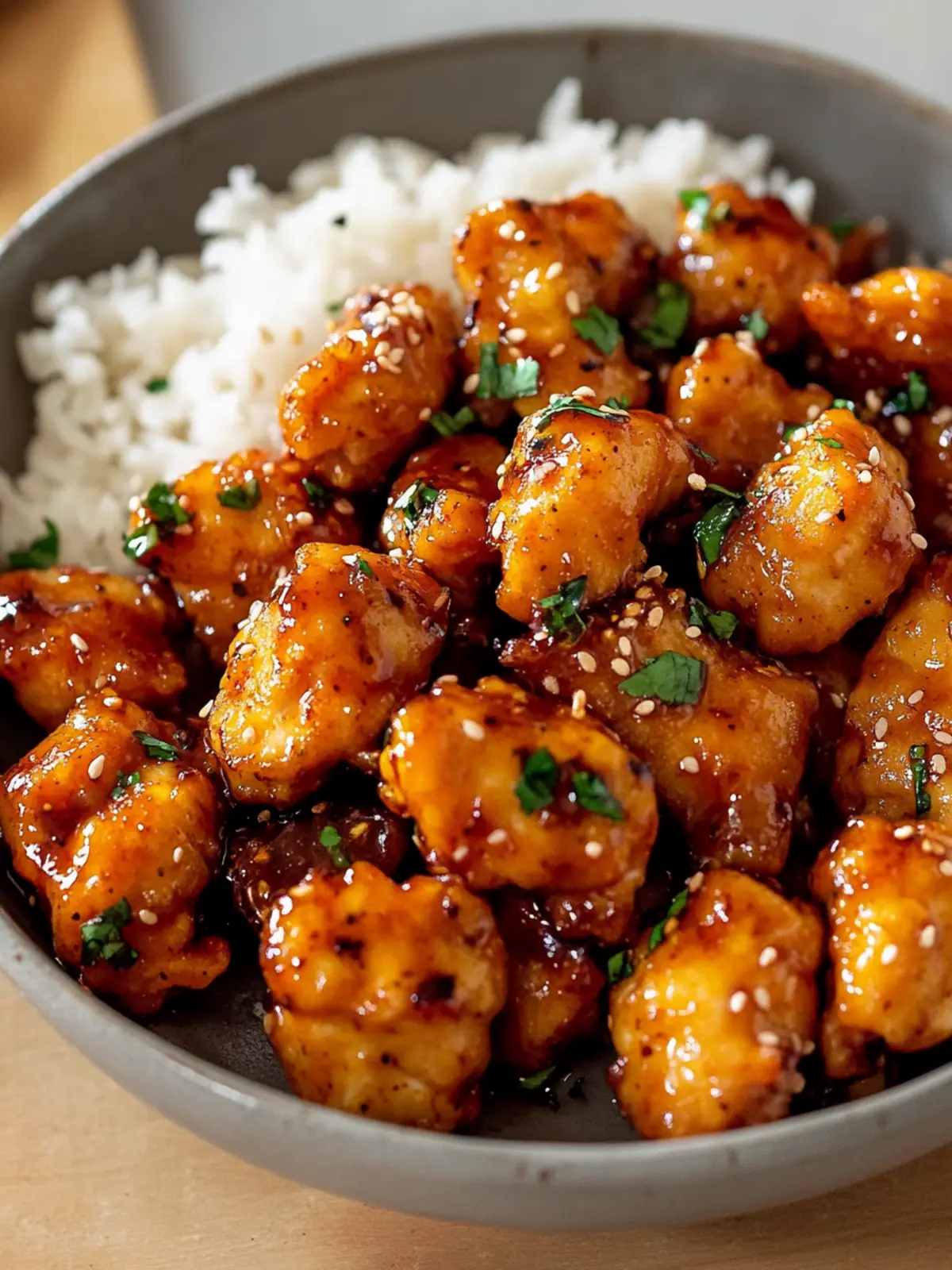 Crispy Sweet Chili Chicken Bites in 20 minutes