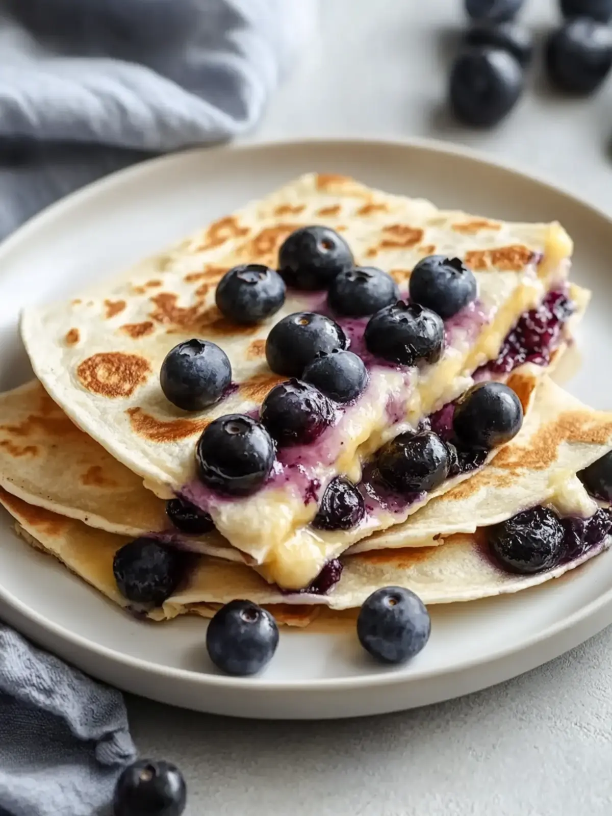 Irresistible Blueberry Breakfast Quesadilla in Just 11 Minutes 3 Blueberry Breakfast Quesadilla