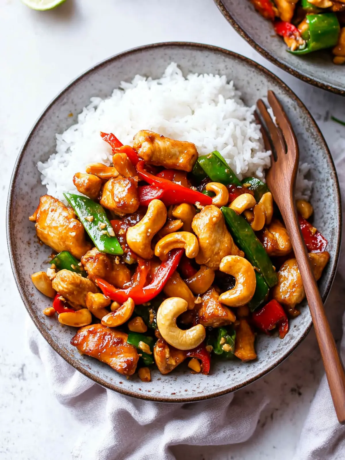 Savory Thai Cashew Chicken That's Better Than Takeout! 2 Thai Cashew Chicken