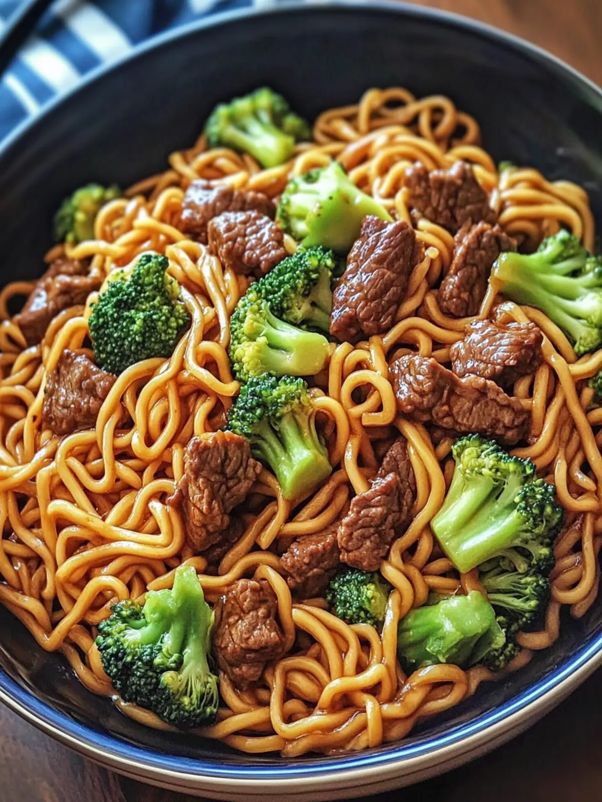 Quick Chinese Beef and Broccoli Noodles in Just 20 Minutes! 4 Quick Chinese Beef and Broccoli Noodles