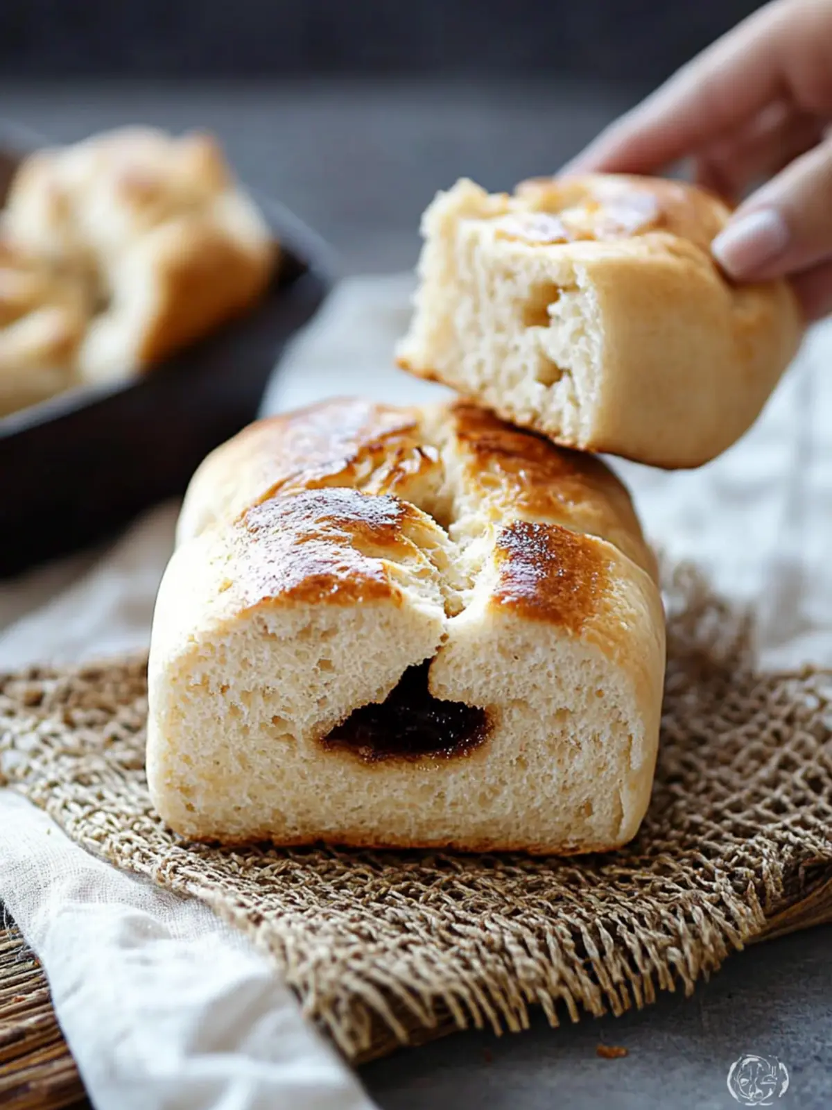 Chinese Brown Sugar Bread (Guo Kui)