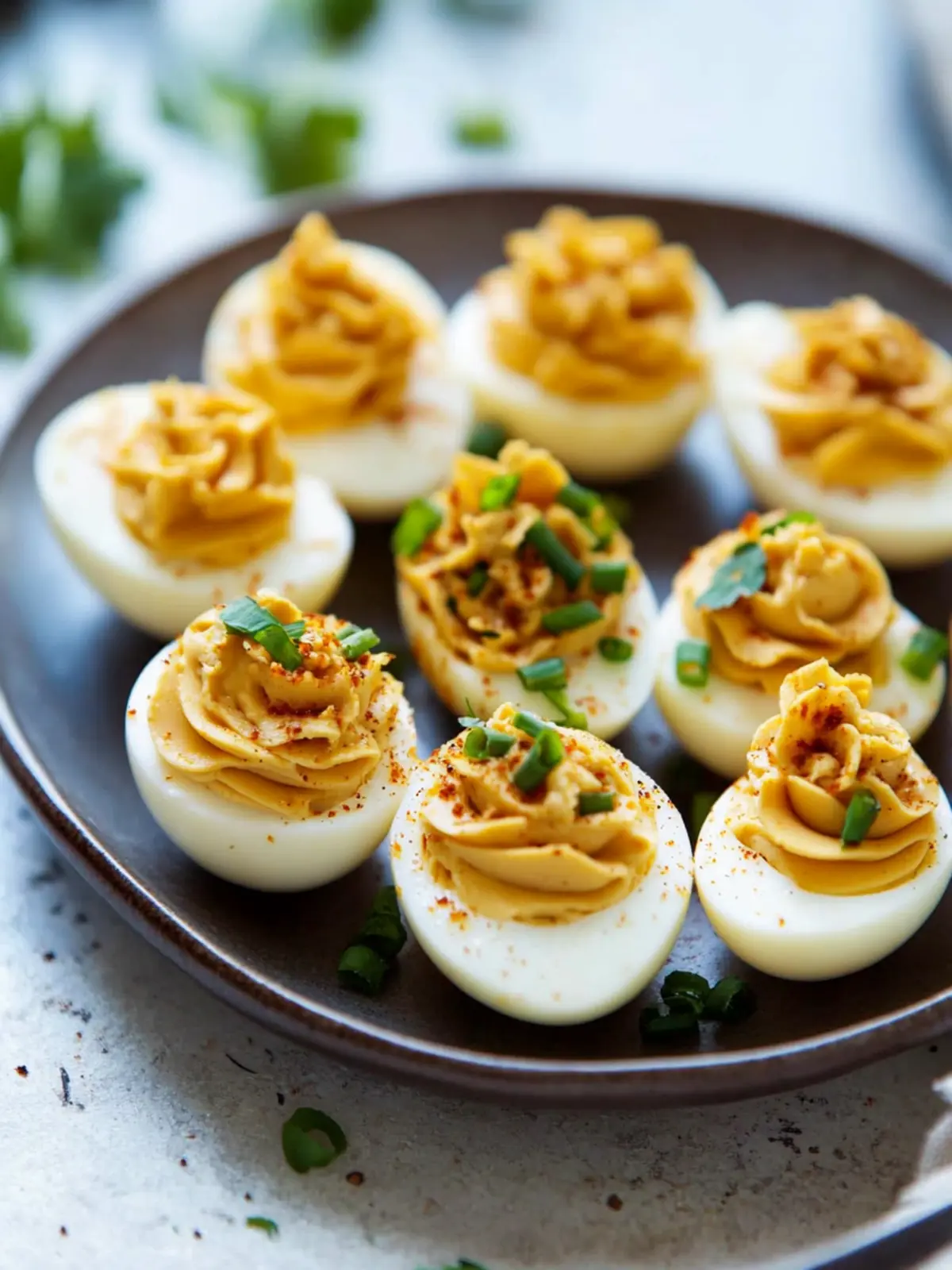 Umami-Packed Asian Deviled Eggs: Miso Ramen Twist 2 Asian Deviled Eggs (Miso Ramen Deviled Eggs)