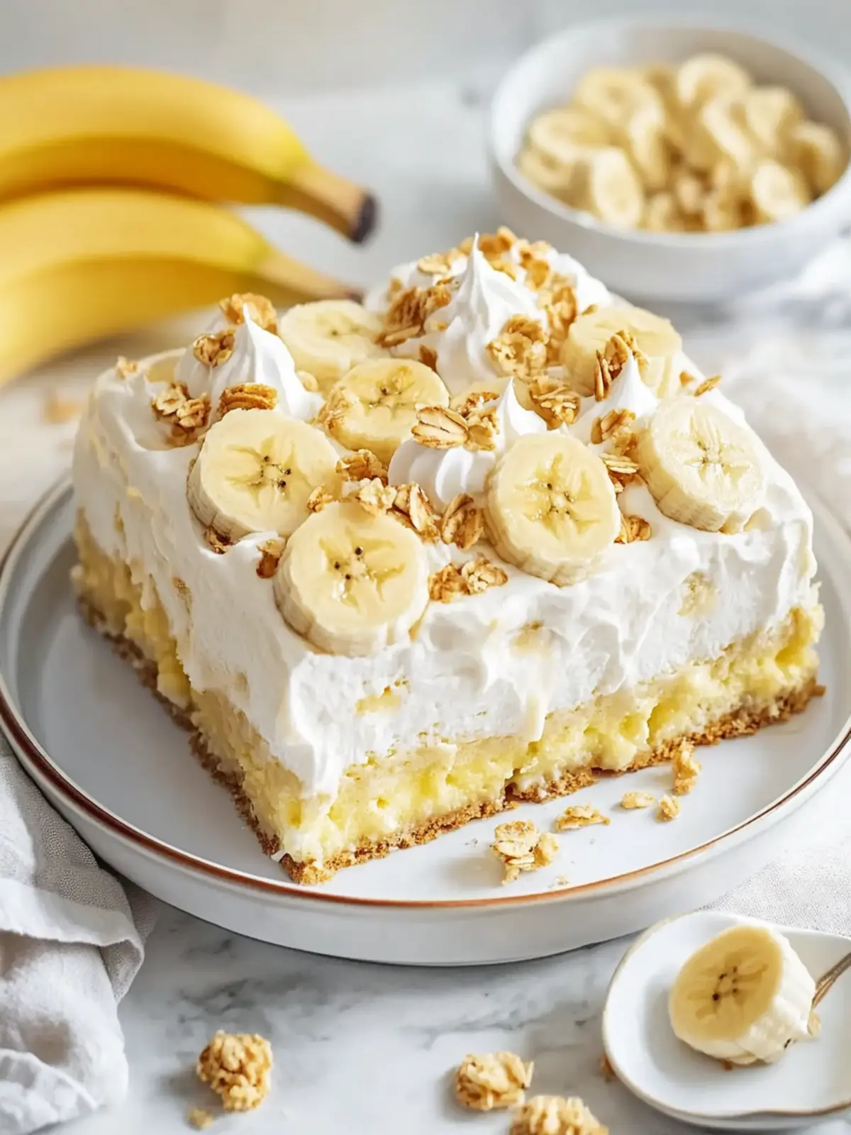 Irresistible Banana Pudding Poke Cake for Effortless Joy 4 Irresistible Banana Pudding Poke Cake