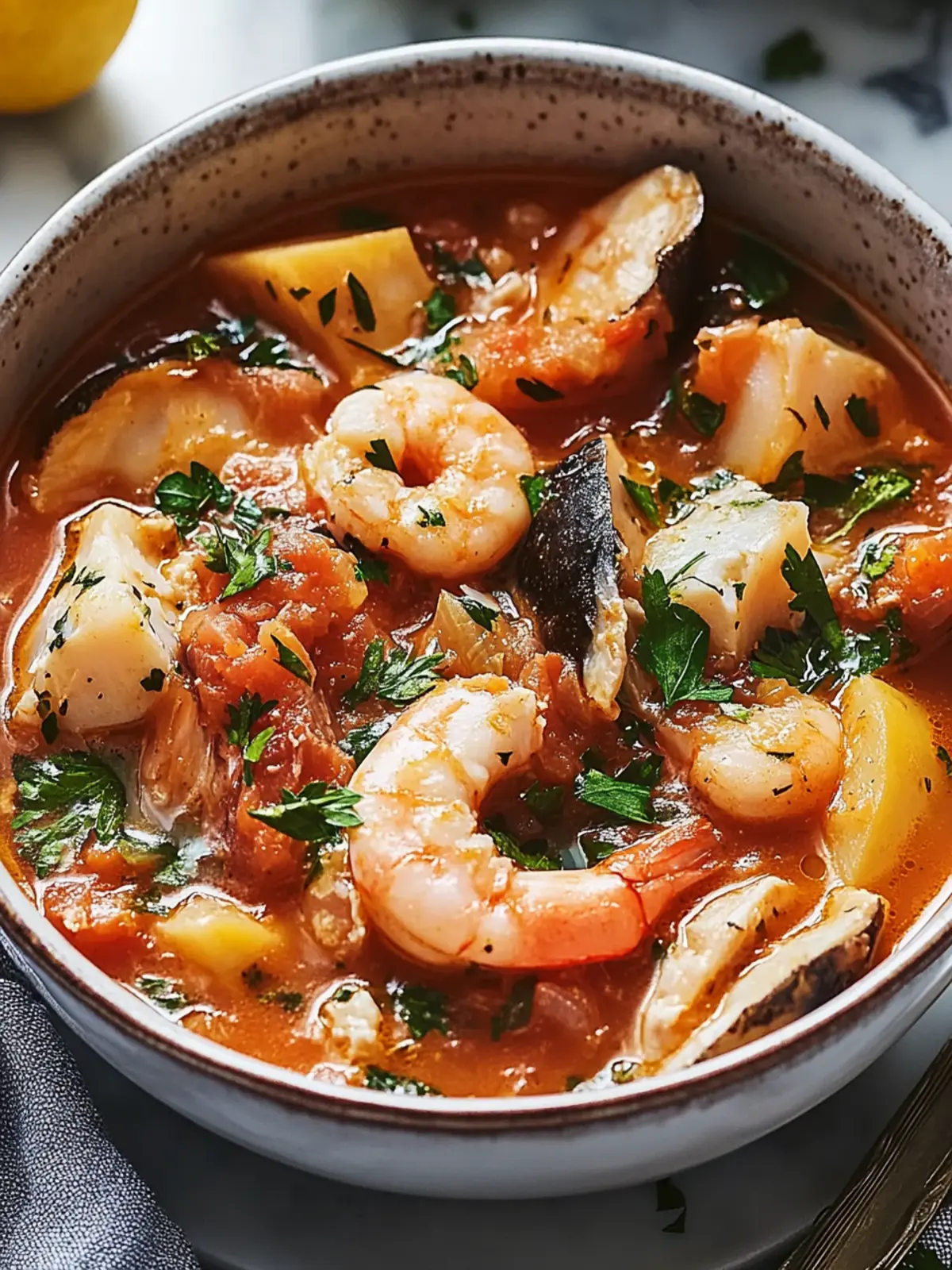 Hearty Zuppa di Pesce