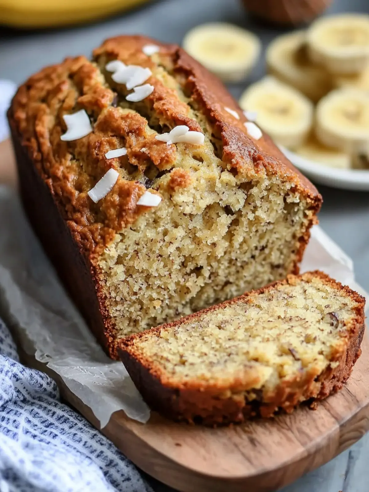 Coconut Banana Bread