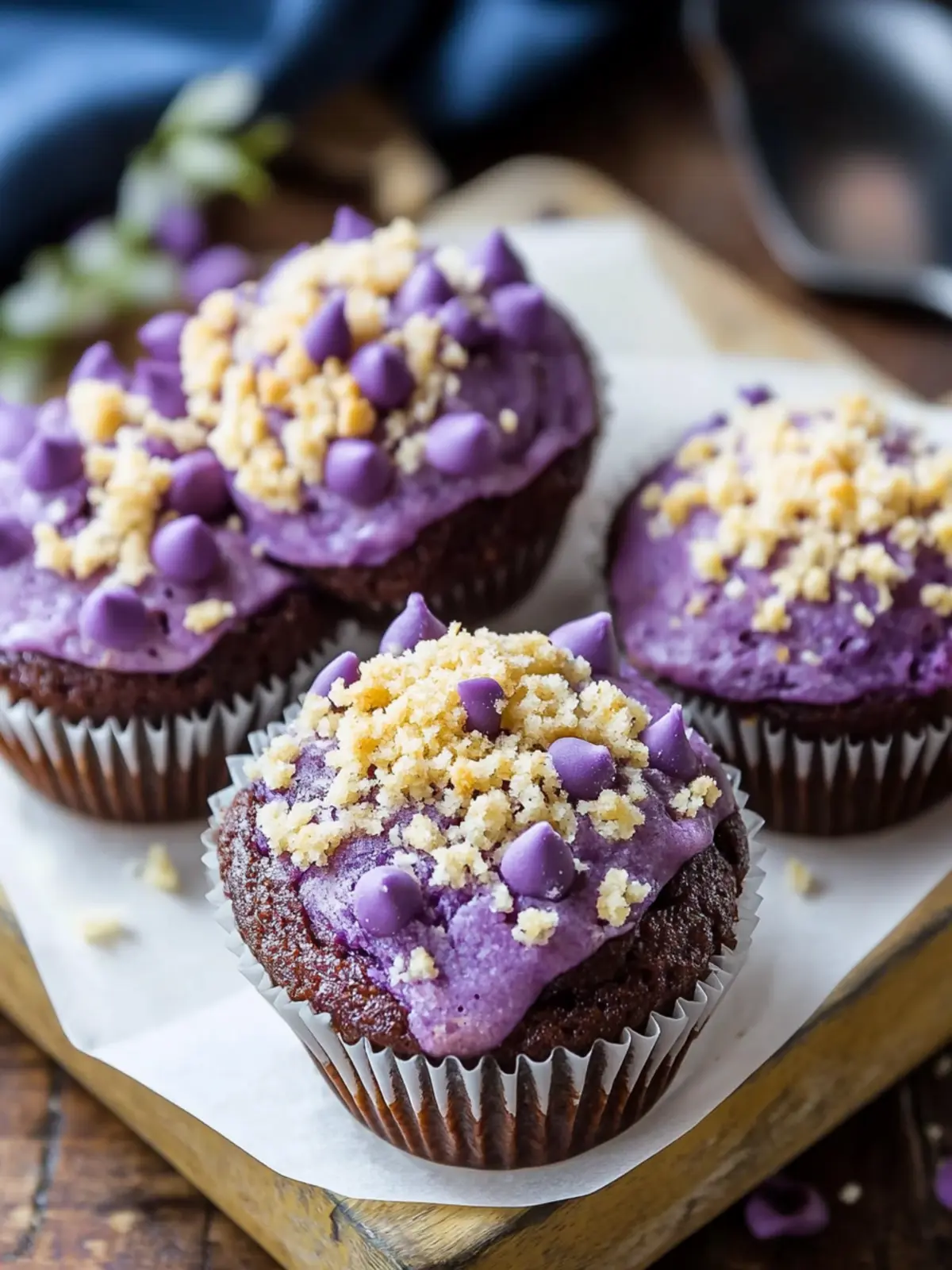 Irresistible Ube Muffins Recipe with Coconut Crumble Delight 3 Ube Muffins Recipe