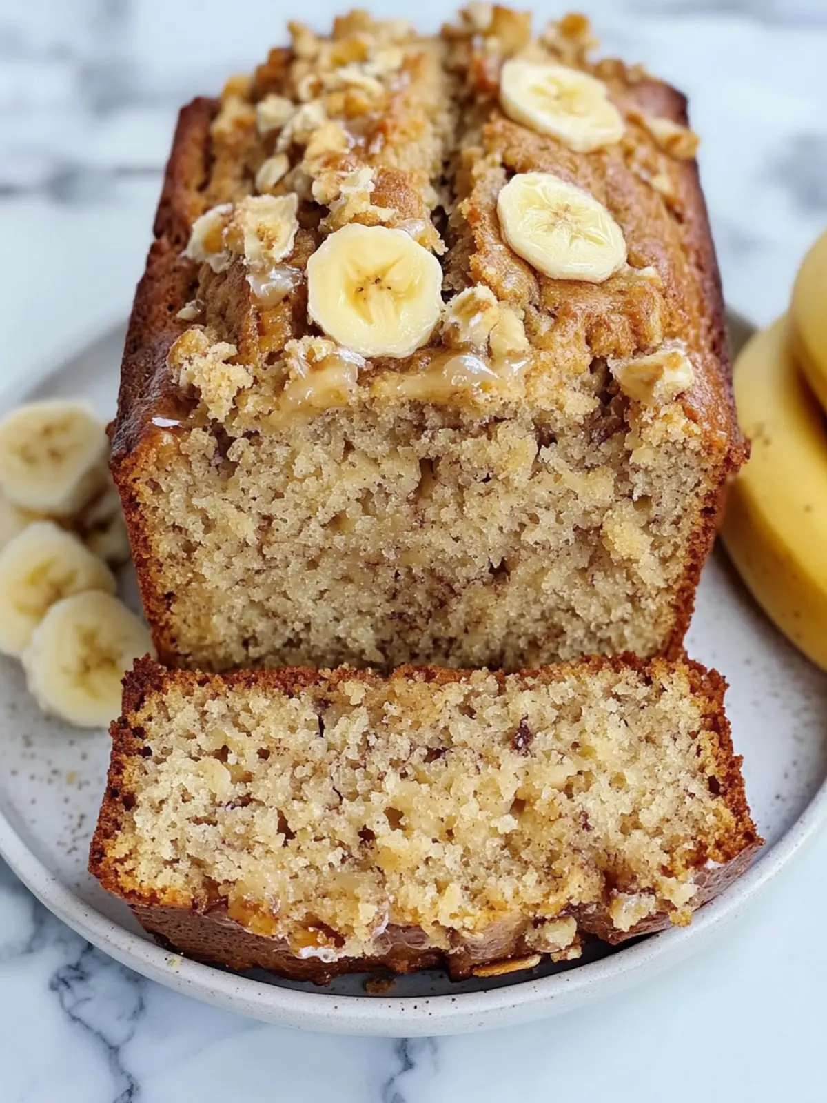 BEST Honey Vanilla Banana Bread