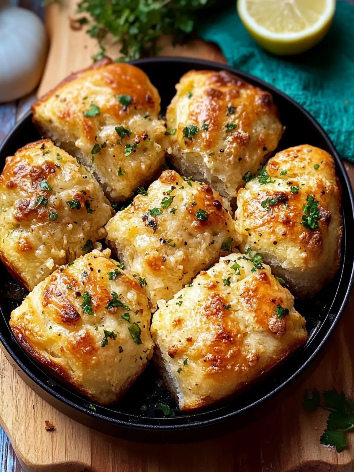 Air Fryer Garlic Bread