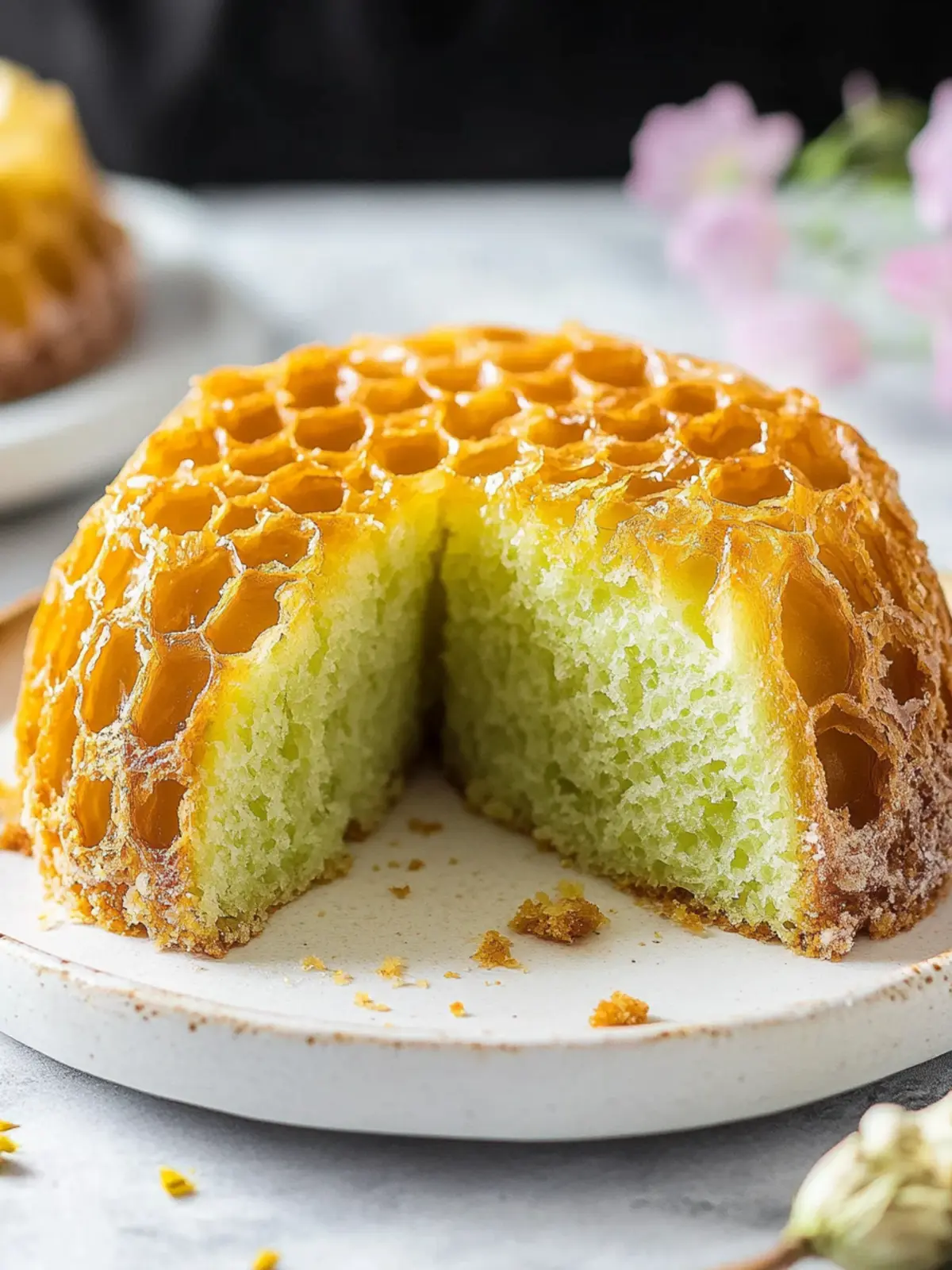 Banh Bo Nuong (Vietnamese Honeycomb Cake)