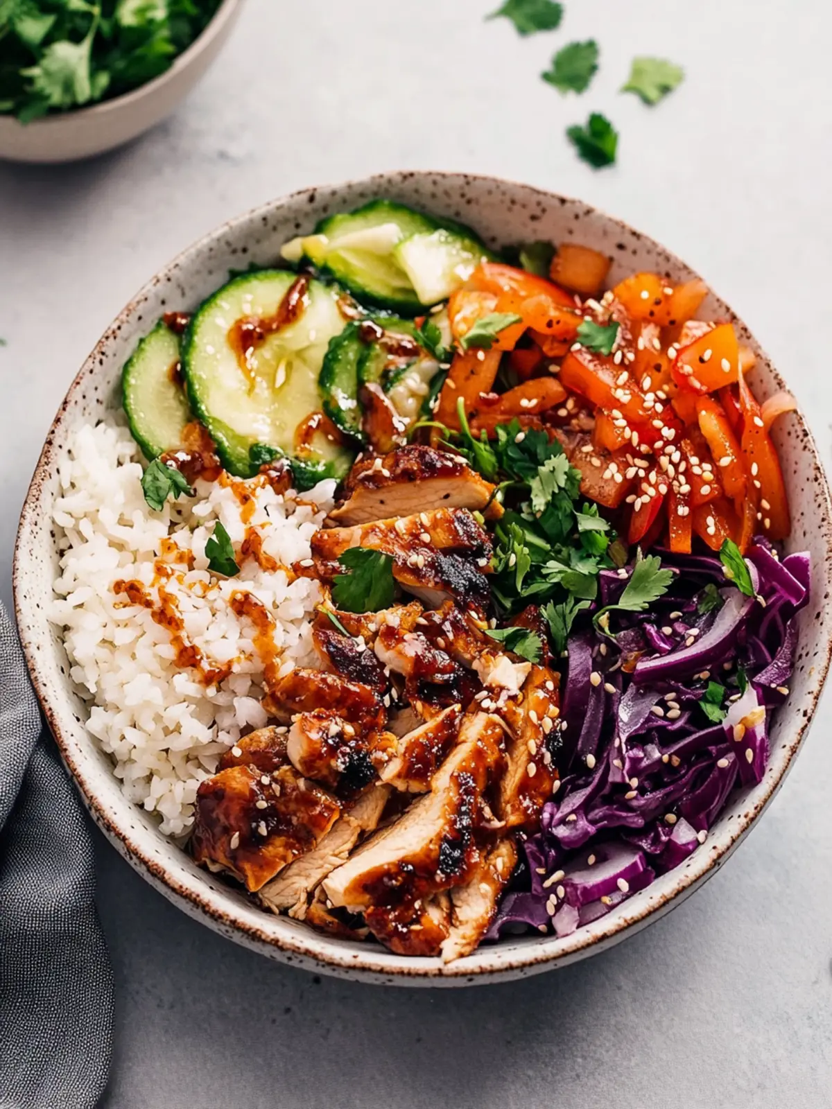 Hot Honey Chicken Bowl
