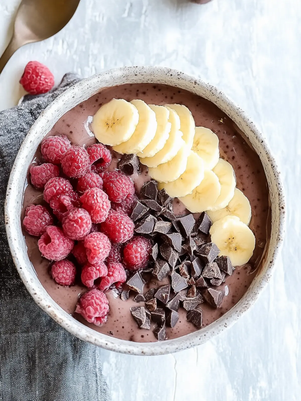 Delicious Chocolate Acai Bowl for a Nutritious Breakfast Boost 3 Chocolate Acai Bowl