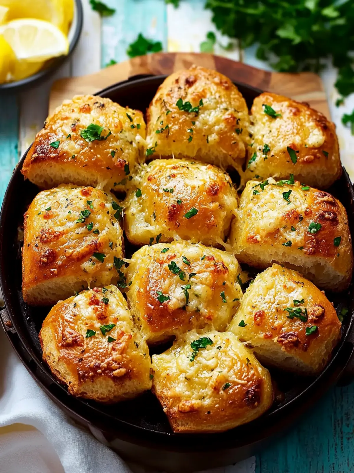 Air Fryer Garlic Bread