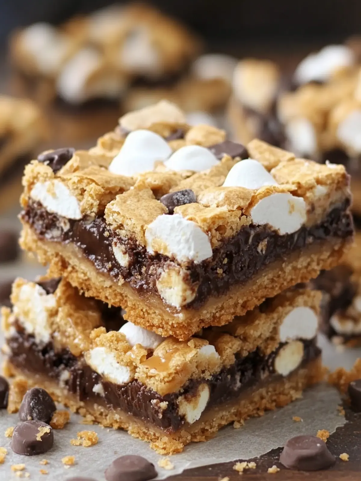 S’mores Seven Layer Bars: A Sweet Dream Come True! 5 S’mores Seven Layer Bars
