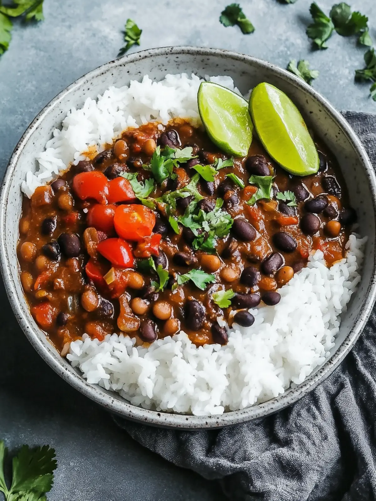 Delicious Vegan Black Bean Curry in Just 20 Minutes 4 Vegan Black Bean Curry